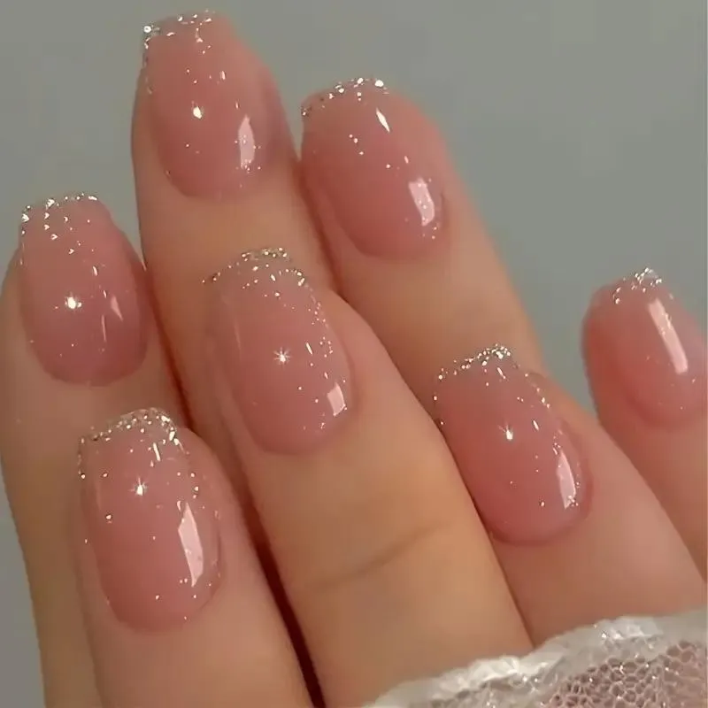 24 шт. Глянцевые короткие балетные пресс-накладки detail 2